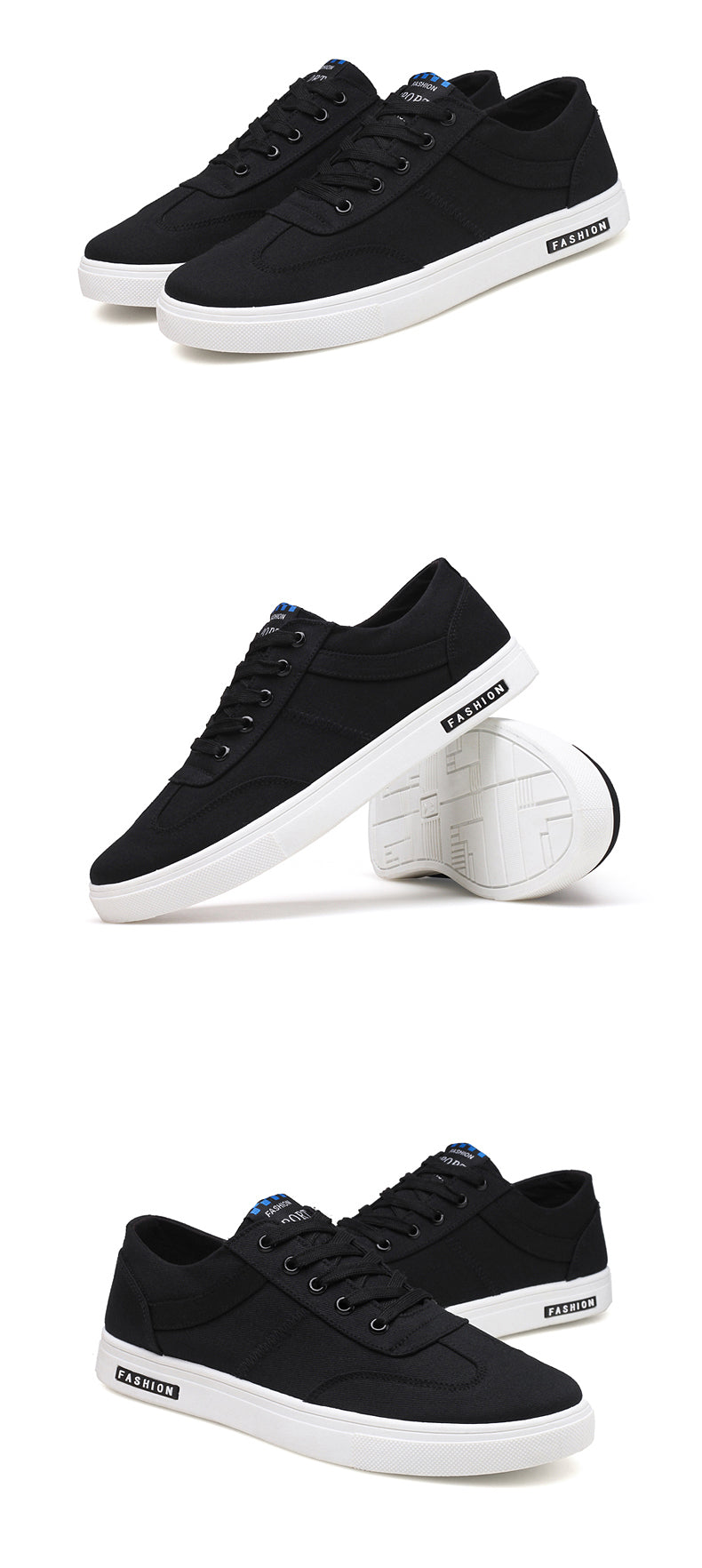 Summer Men's Shoes 2024 New Casual Canvas Flat Shoes Breathable Versatile Height-Increasing Men's Cloth Shoes Sports Trendy Shoes