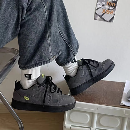 Men's shoes 2026 spring new retro breathable sports board shoes  unisex casual shoes