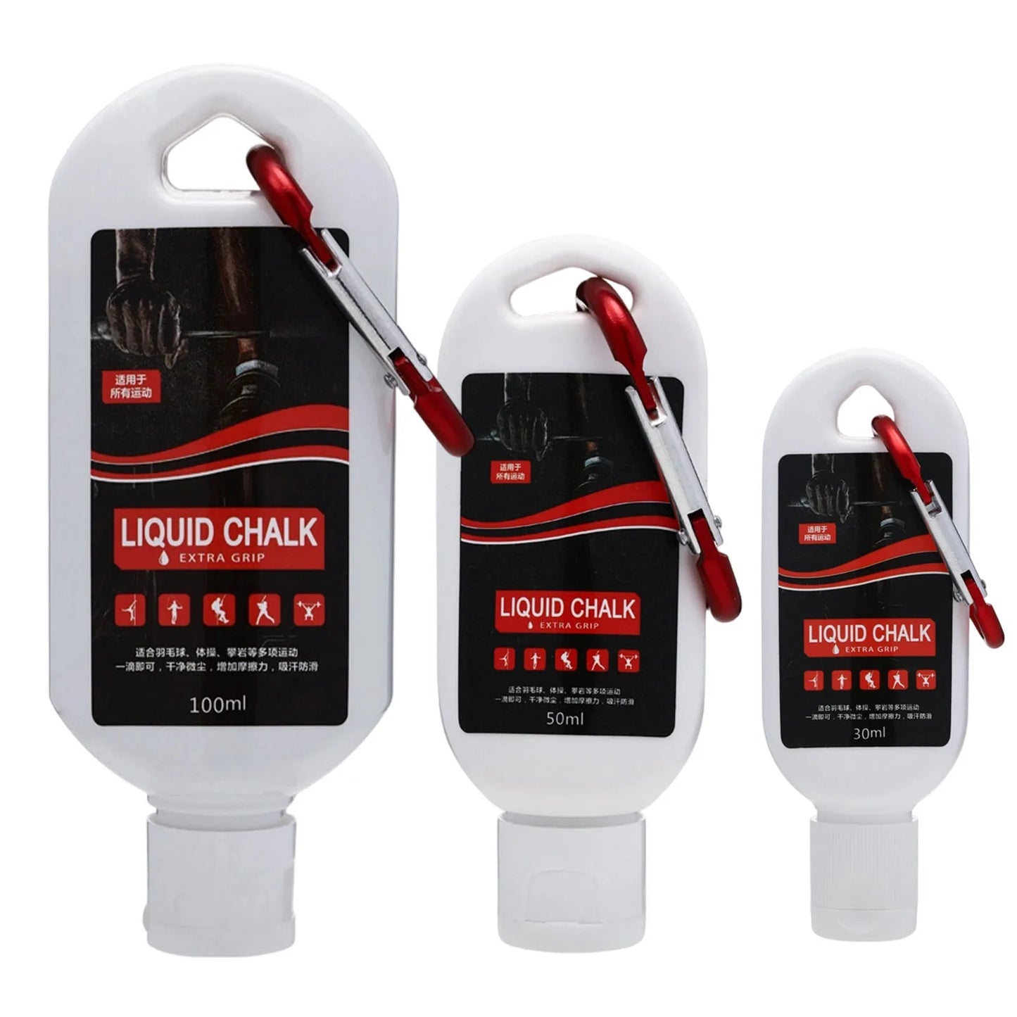Sports Chalk Magnesium Powder Fitness Weight Lifting Non-slip Cream Grip Weight Lifting Climbing Gym Sports 30/50/100ml