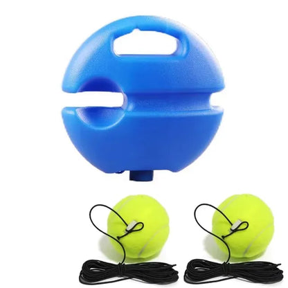 Tennis Trainer 1 Set With Tennis Bounce Ball And Practice Ropes, Suitable For Indoor Outdoor Tennis Training Padel Accessories