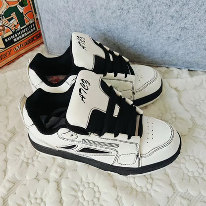 Men's shoes 2026 spring new retro breathable sports board shoes  unisex casual shoes