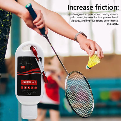 Sports Chalk Magnesium Powder Fitness Weight Lifting Non-slip Cream Grip Weight Lifting Climbing Gym Sports 30/50/100ml