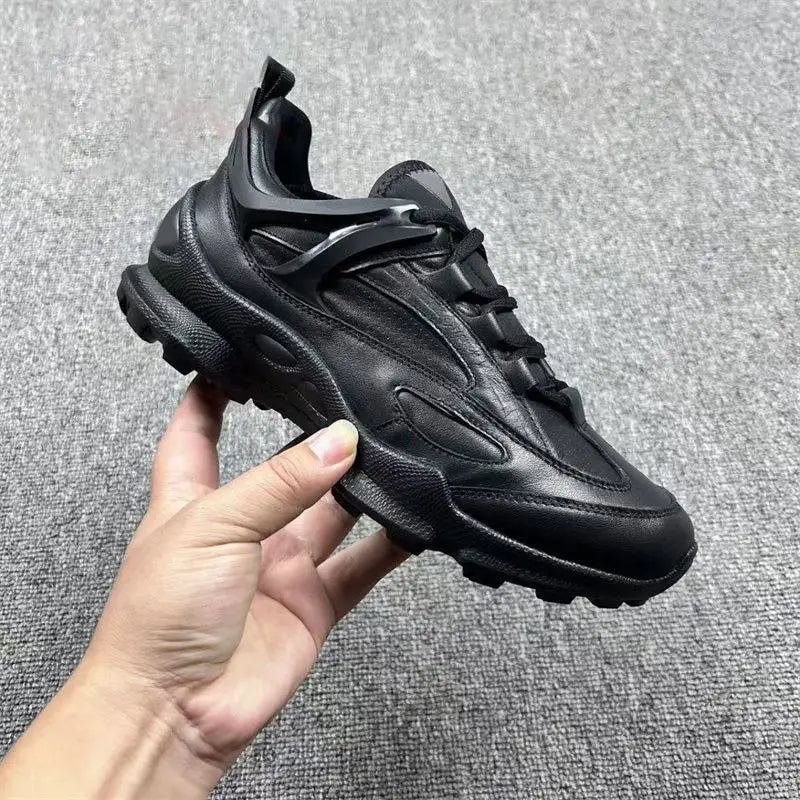 Men's shoes black breathable outdoor men's dad shoes 2026 Spring and Autumn new versatile men's shoes casual shoes
