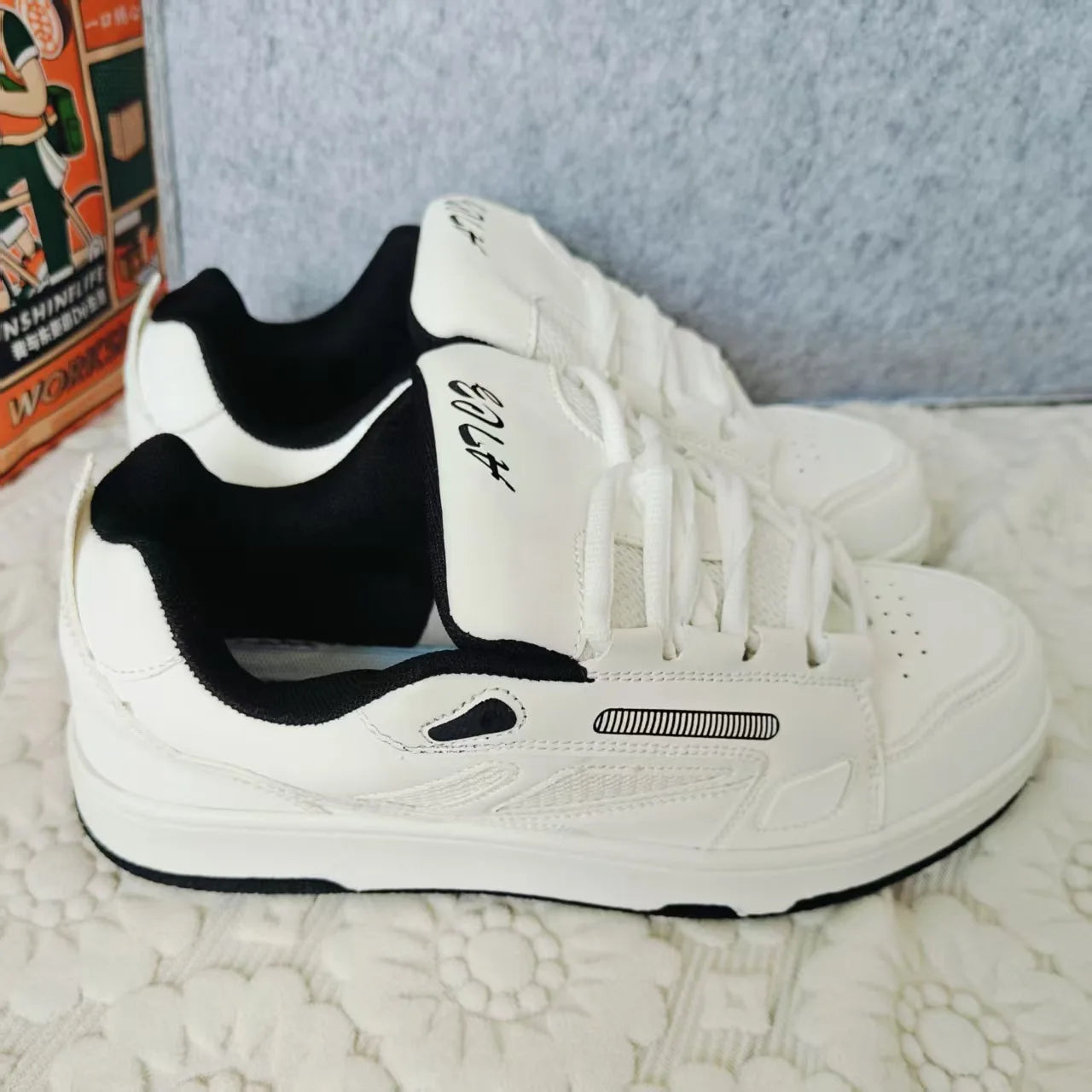 Men's shoes 2026 spring new retro breathable sports board shoes  unisex casual shoes