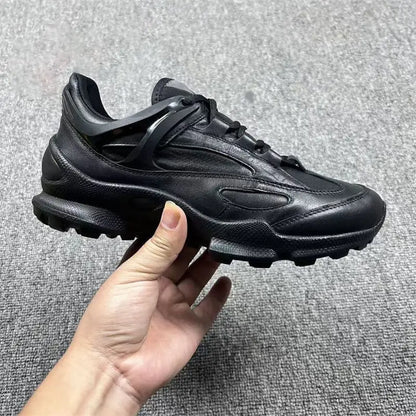 Men's shoes black breathable outdoor men's dad shoes 2026 Spring and Autumn new versatile men's shoes casual shoes