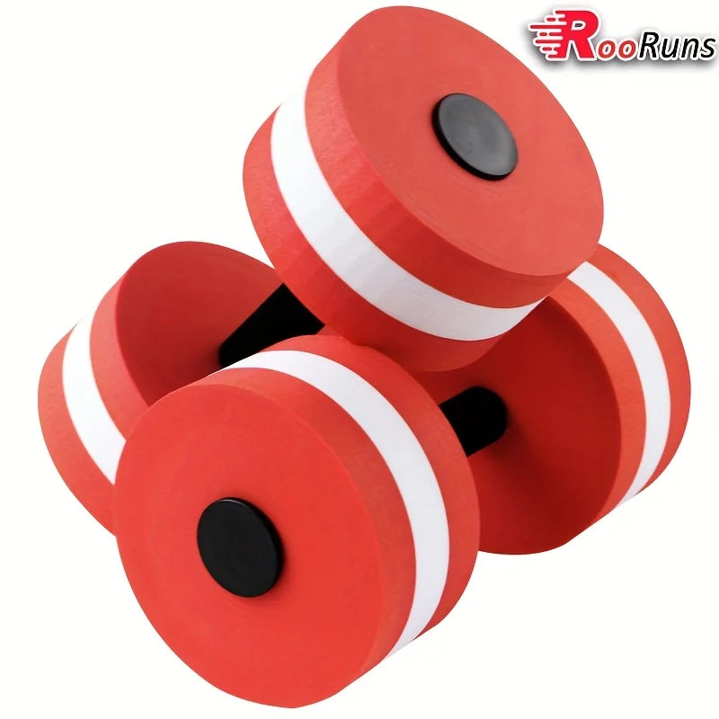 EVA Water Foam 1PC Floating Dumbbell Fitness Equipments Foam Aqua Dumbbells for Swim Pool Fitness Dumbbell