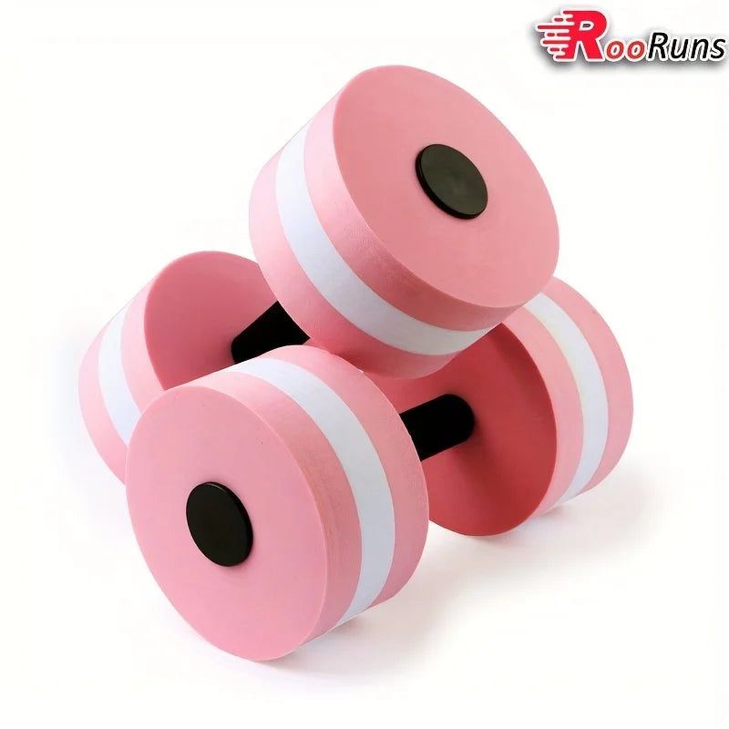 EVA Water Foam 1PC Floating Dumbbell Fitness Equipments Foam Aqua Dumbbells for Swim Pool Fitness Dumbbell