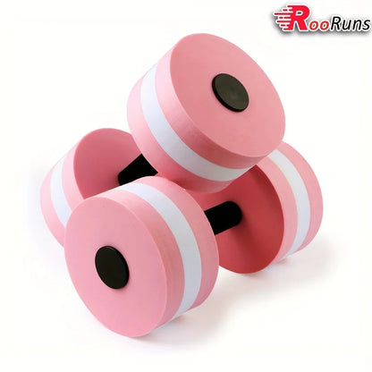 EVA Water Foam 1PC Floating Dumbbell Fitness Equipments Foam Aqua Dumbbells for Swim Pool Fitness Dumbbell