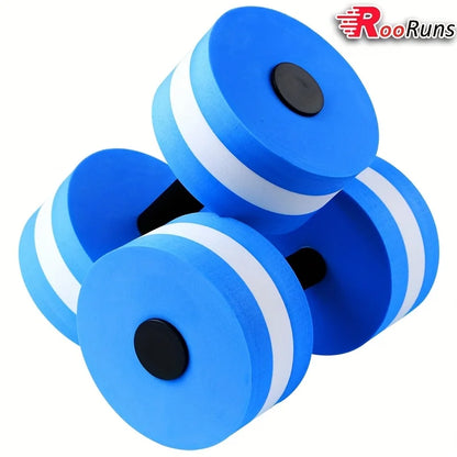 EVA Water Foam 1PC Floating Dumbbell Fitness Equipments Foam Aqua Dumbbells for Swim Pool Fitness Dumbbell