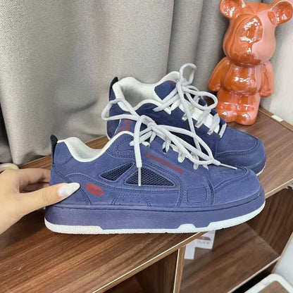 Men's shoes 2026 spring new retro breathable sports board shoes  unisex casual shoes