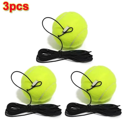 Tennis Trainer 1 Set With Tennis Bounce Ball And Practice Ropes, Suitable For Indoor Outdoor Tennis Training Padel Accessories