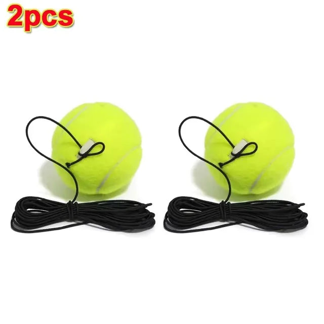 Tennis Trainer 1 Set With Tennis Bounce Ball And Practice Ropes, Suitable For Indoor Outdoor Tennis Training Padel Accessories