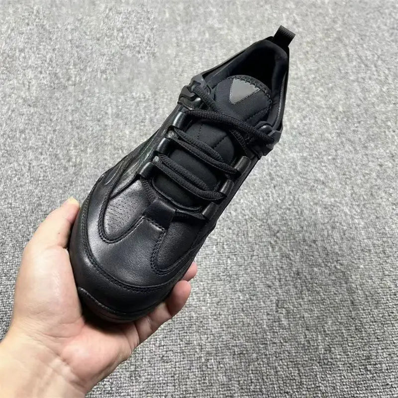 Men's shoes black breathable outdoor men's dad shoes 2026 Spring and Autumn new versatile men's shoes casual shoes