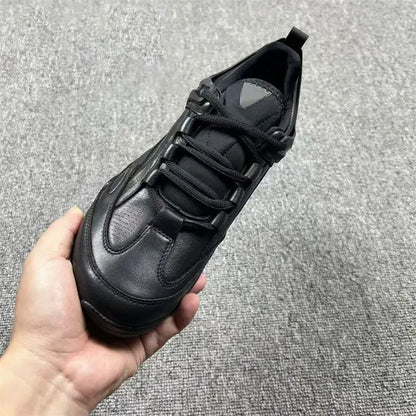 Men's shoes black breathable outdoor men's dad shoes 2026 Spring and Autumn new versatile men's shoes casual shoes