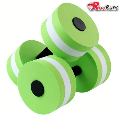 EVA Water Foam 1PC Floating Dumbbell Fitness Equipments Foam Aqua Dumbbells for Swim Pool Fitness Dumbbell