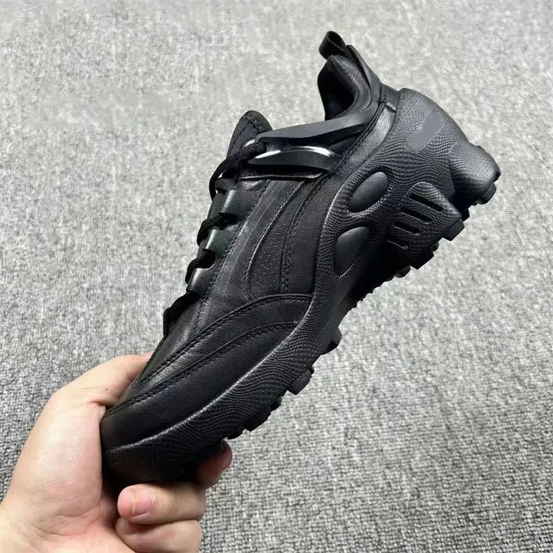 Men's shoes black breathable outdoor men's dad shoes 2026 Spring and Autumn new versatile men's shoes casual shoes