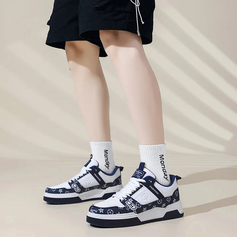 Avenue Sovereign | Classic Brand Designer Shoes For Men Street Style Skateboard Shoes Casual Sneakers Comfortable Platform Sports Shoes