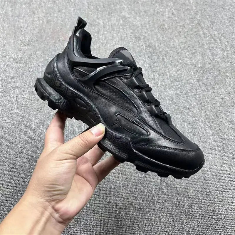 Men's shoes black breathable outdoor men's dad shoes 2026 Spring and Autumn new versatile men's shoes casual shoes
