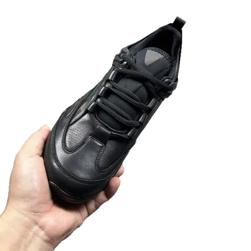 Men's shoes black breathable outdoor men's dad shoes 2026 Spring and Autumn new versatile men's shoes casual shoes
