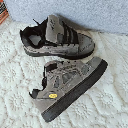 Men's shoes 2026 spring new retro breathable sports board shoes  unisex casual shoes